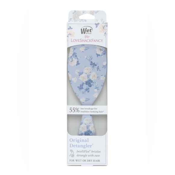 NIB LoveShackFancy X Wet Brush Original Detangler in Everblooming Rosettes. - Picture 1 of 14